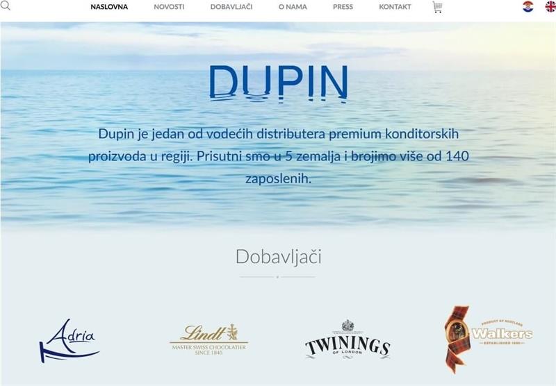 New Adria website